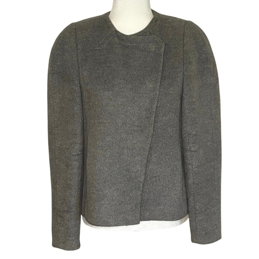 Rebecca Taylor Double Breasted Blazer Women's S Gray